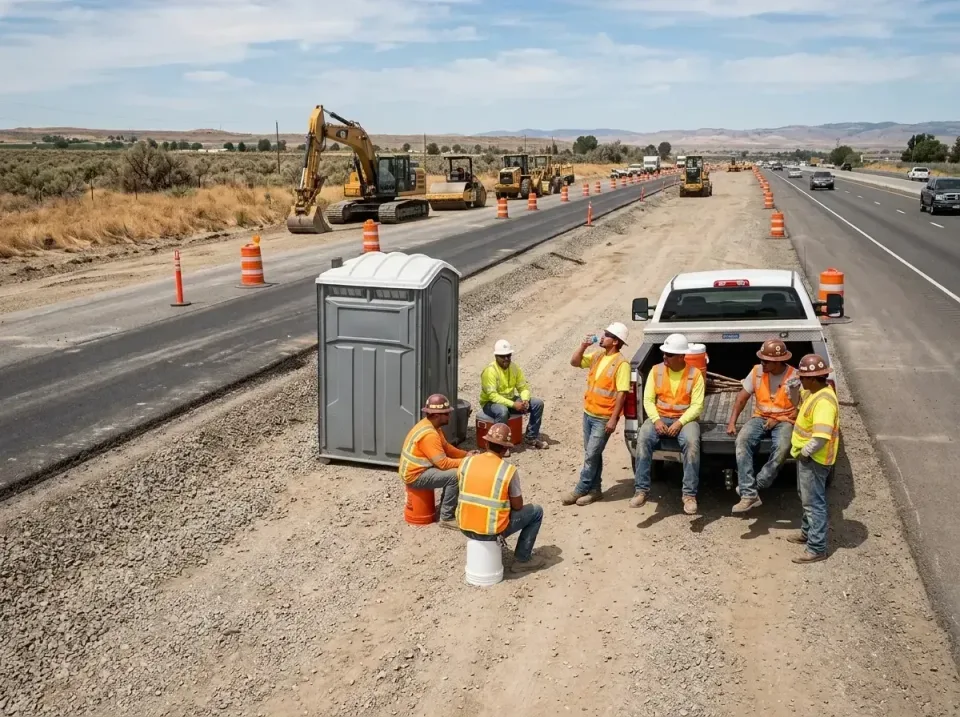 highway-road-construction-crew-007 — frequently asked questions, Porta Potty and Restroom Rentals in Grand Point, LA